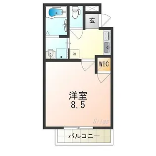 フジパレス百舌鳥赤畑町Ⅰ番館【1階】の間取り