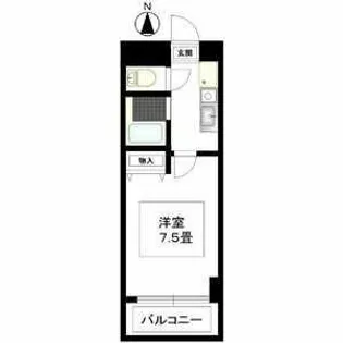 ハピネス高畑【2階】の間取り