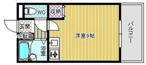 T‘s レジデンス古市【3階】の間取り