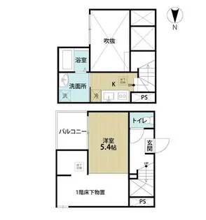Classe上流【1階】の間取り