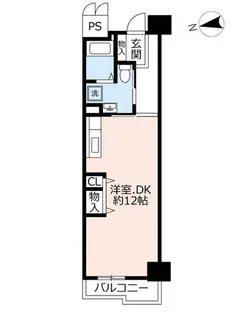 URアーバニア大須【0000912号室】の間取り