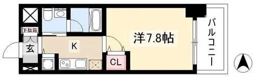 aLATO丸の内【0305号室】の間取り