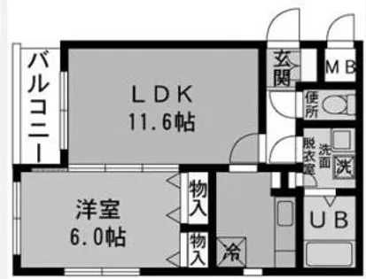 愛知県名古屋市千種区穂波町3丁目【マンション】の間取り