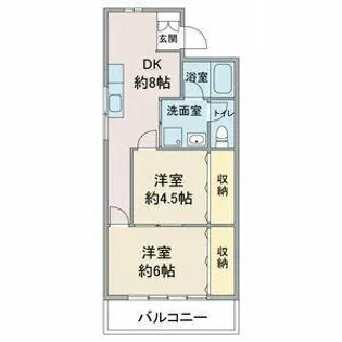 中町田ビル【2階】の間取り