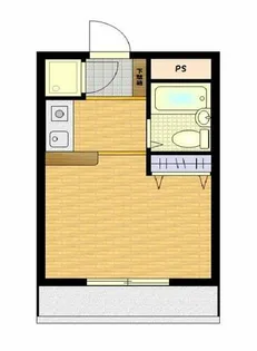 ユトリロ曙【4-E号室】の間取り