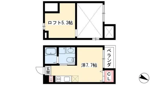 Amolir【1階】の間取り