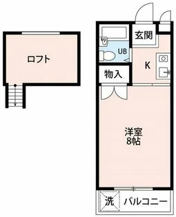 サンシティ松山【2階】の間取り
