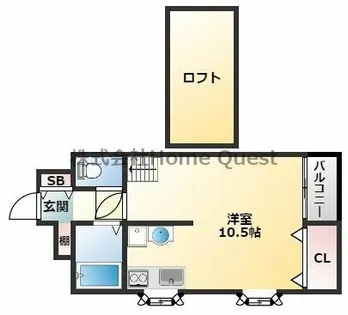 グランデコ【3階】の間取り