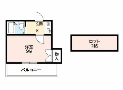 タウンコート【2階】の間取り
