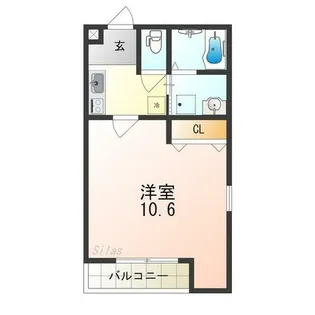 フジパレス イーレ【3階】の間取り