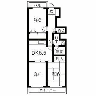 エスポア千種【1103号室】の間取り