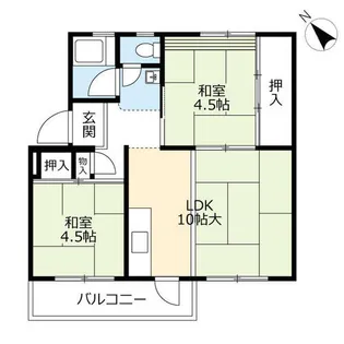 UR徳力【0640405号室】の間取り