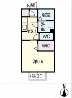 アーバンライフE【1階】の間取り
