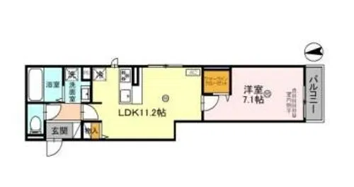 カレント【2階】の間取り