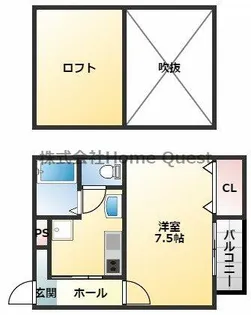 For Realize友井【2階】の間取り