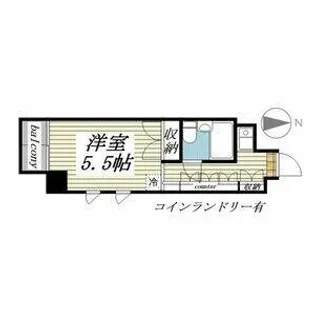 メゾン・ド・セレブラル【0703号室】の間取り