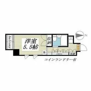 メゾン・ド・セレブラル【0703号室】の間取り
