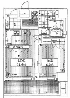 リーガル京町堀【10階】の間取り