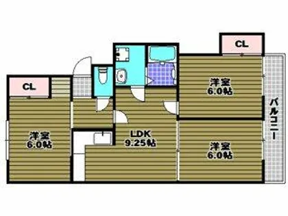 ファミールヴィラ【1階】の間取り