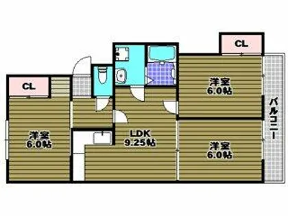 ファミールヴィラ【1階】の間取り
