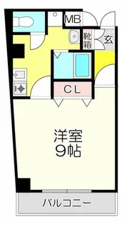 M’プラザ布施弐番館【5階】の間取り