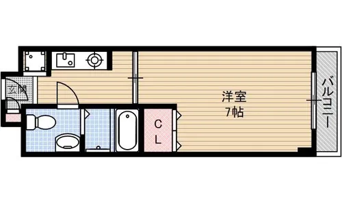 ベラフォーレ【3階】の間取り