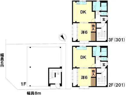 LEOビル【2階】の間取り