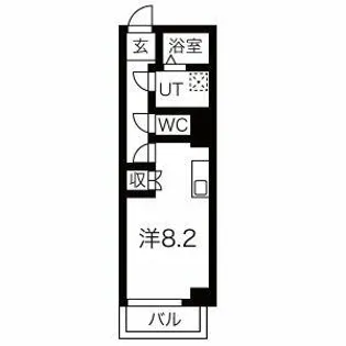 ステージ中央(住居)【3階】の間取り