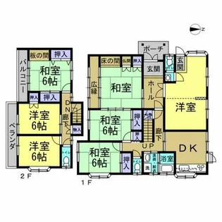 愛知県知多郡東浦町大字森岡字田面【一戸建】の間取り