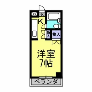 STARハイツ88【2階】の間取り