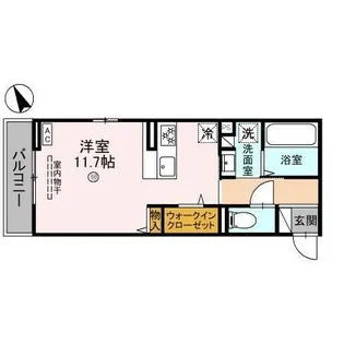 D-PLACE神田町【3階】の間取り