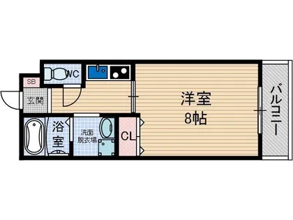 コラソン・パラシオ【404号室】の間取り