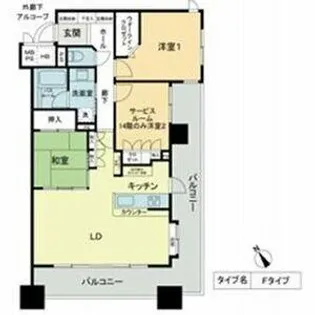 ベレーサ鶴舞公園【1006号室】の間取り