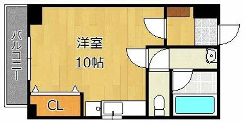 ラフォンテ門司【3階】の間取り