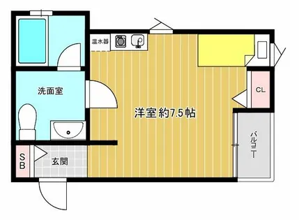 ハイムノルドステン【2階】の間取り