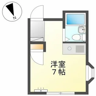 プールブゥ【1階】の間取り