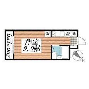 アークファースト【0503号室】の間取り