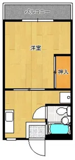 プルミエ【303号室】の間取り