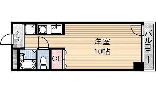 G1-Z2【408号室】の間取り