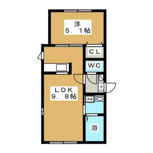 エルシエロ【4階】の間取り