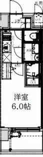 エスリードレジデンスグラン大阪福島ノース【2階】の間取り