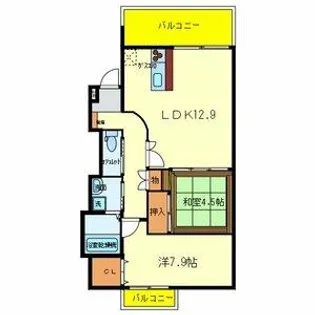 Forest南植松【1階】の間取り