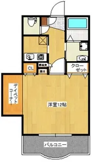 エクセランス・ド・シュレーリン【203号室】の間取り