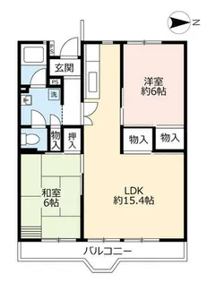 UR水草【0040802号室】の間取り