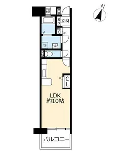 URポートアイランド【0580103号室】の間取り