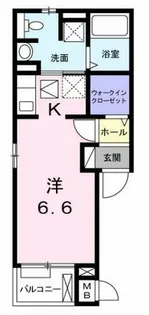 ハピネス浦江Ⅱ【1階】の間取り