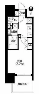 アーバネックス心斎橋【12階】の間取り
