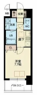 La Douceur九条【3階】の間取り