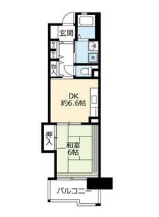 UR酉島リバーサイドヒルなぎさ街【0160504号室】の間取り