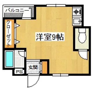 アーバンハイツ【4階】の間取り